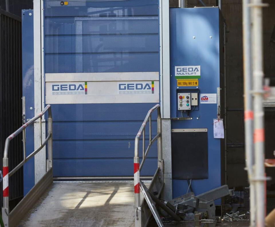 Bild på hiss Geda multilift P12